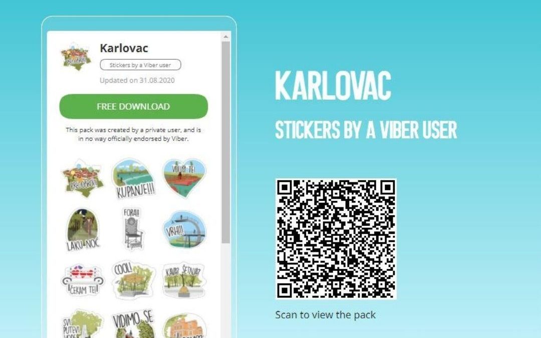 Karlovac Viber sticker